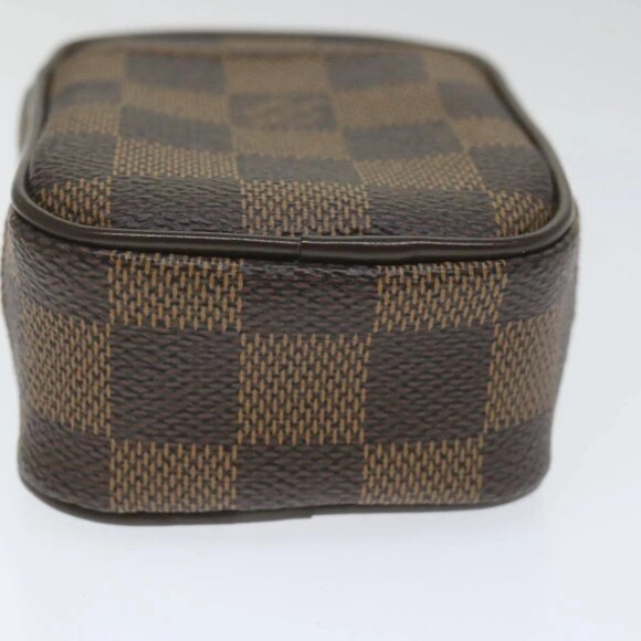 LOUIS VUITTON Damier Ebene Etui Okapi PM Pouch N61738 LV Auth bs9699V - Picture 7 of 16